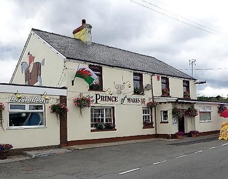 Prince Of Wales Inn Rhymney Buitenkant foto
